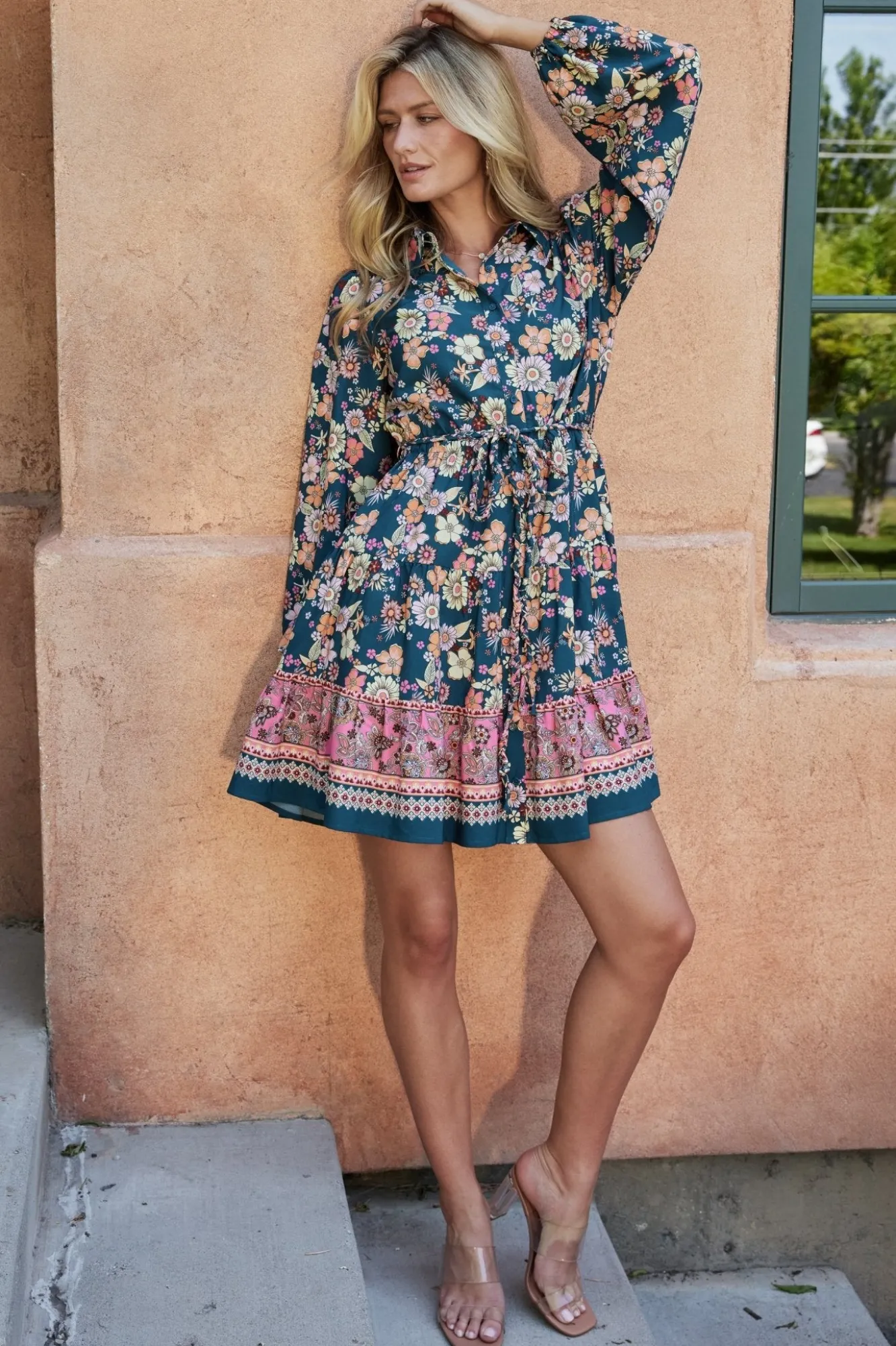 Baltic Born Jane Short Dress | Jade Multi