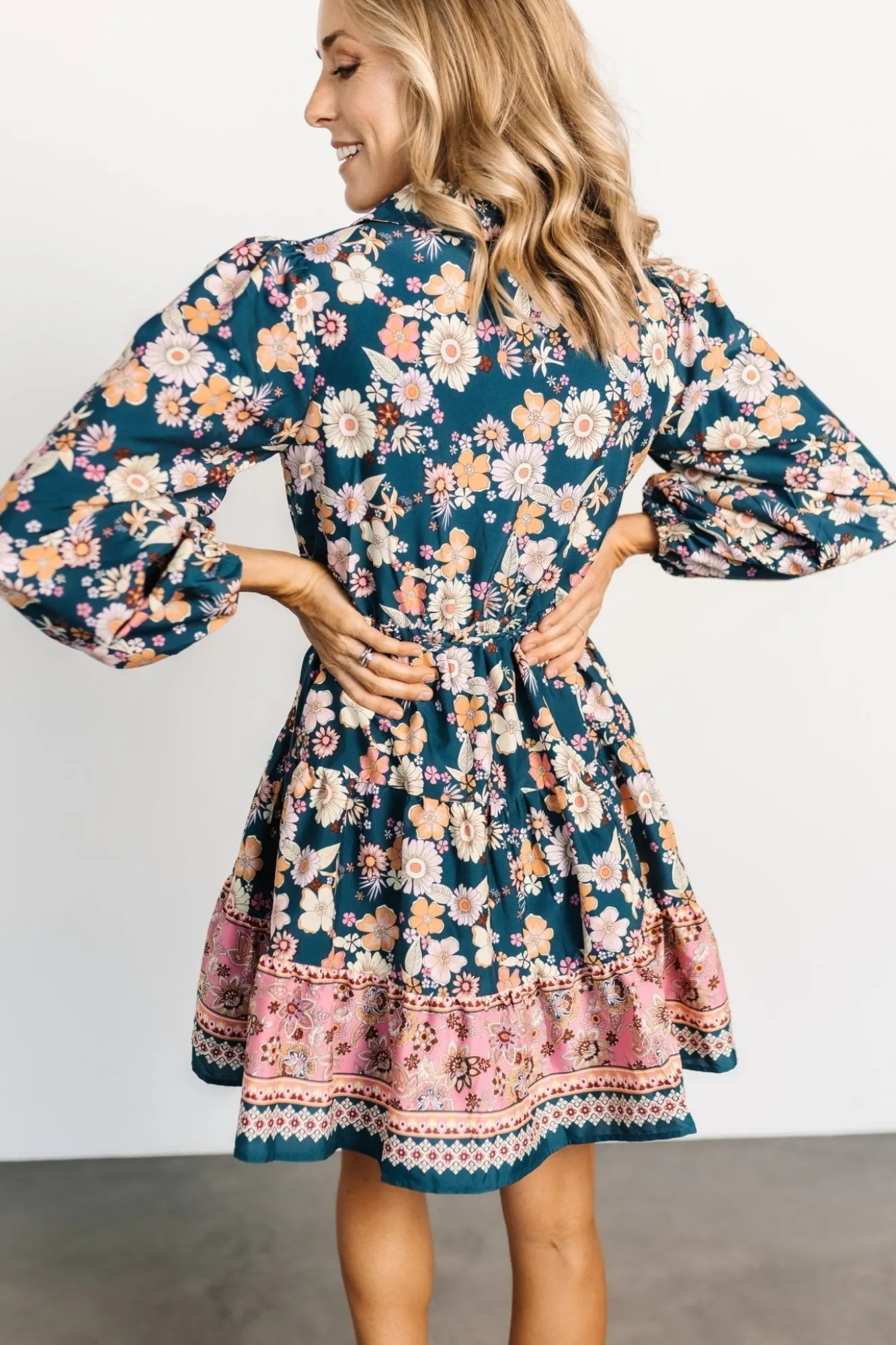 Baltic Born Jane Short Dress | Jade Multi