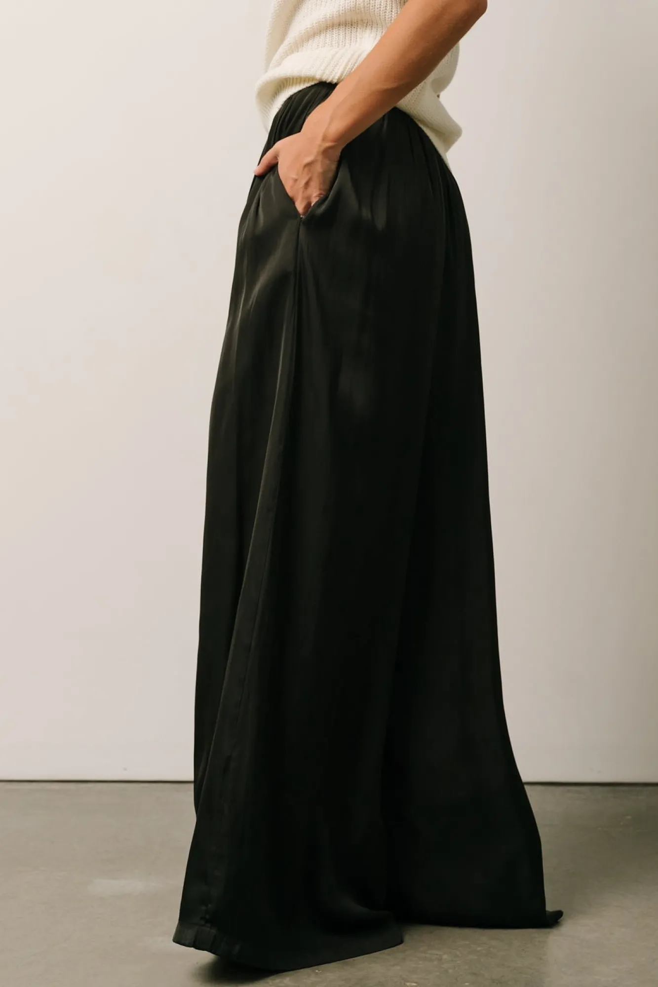 Baltic Born Jayla Palazzo Satin Pant |