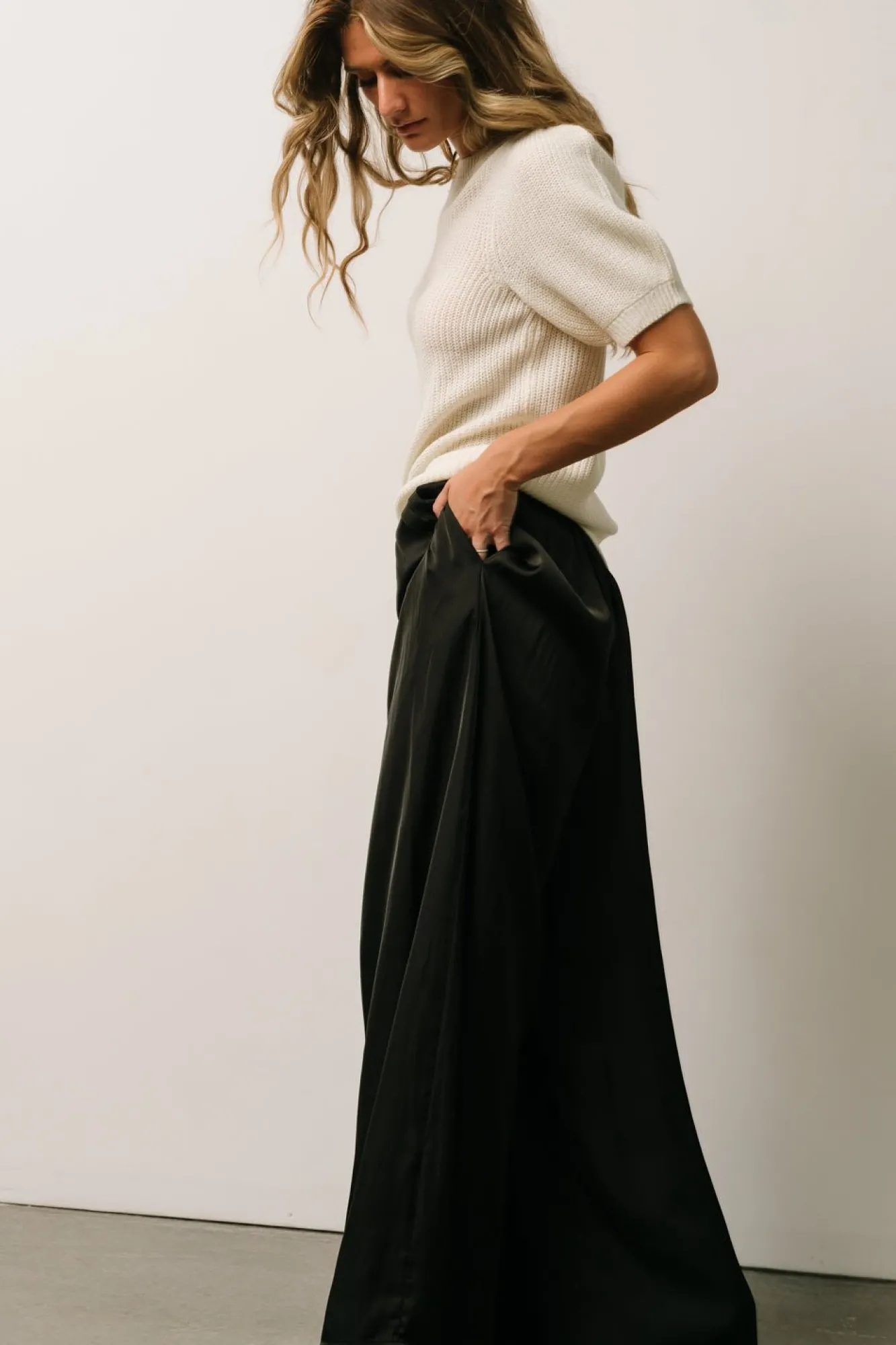 Baltic Born Jayla Palazzo Satin Pant |