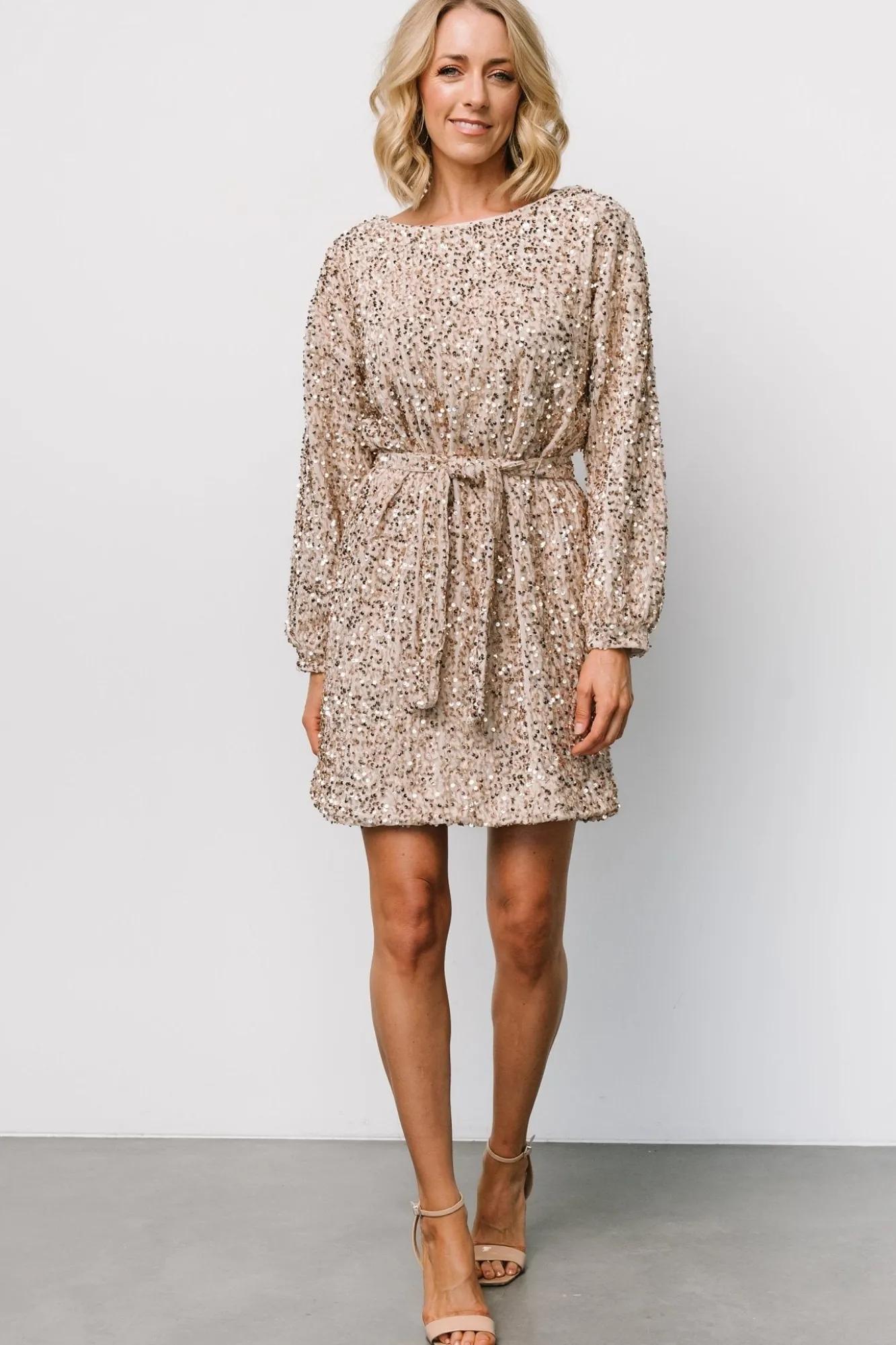 Baltic Born Jelena Sequin Short Dress |