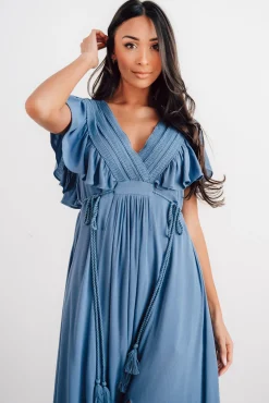Baltic Born Jennifer Deep V Maxi Dress |