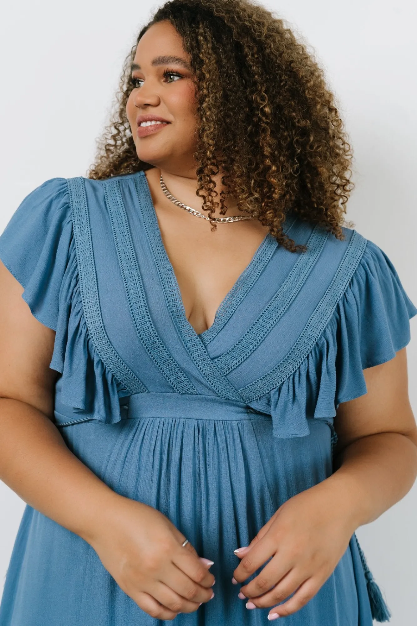 Baltic Born Jennifer Deep V Maxi Dress |