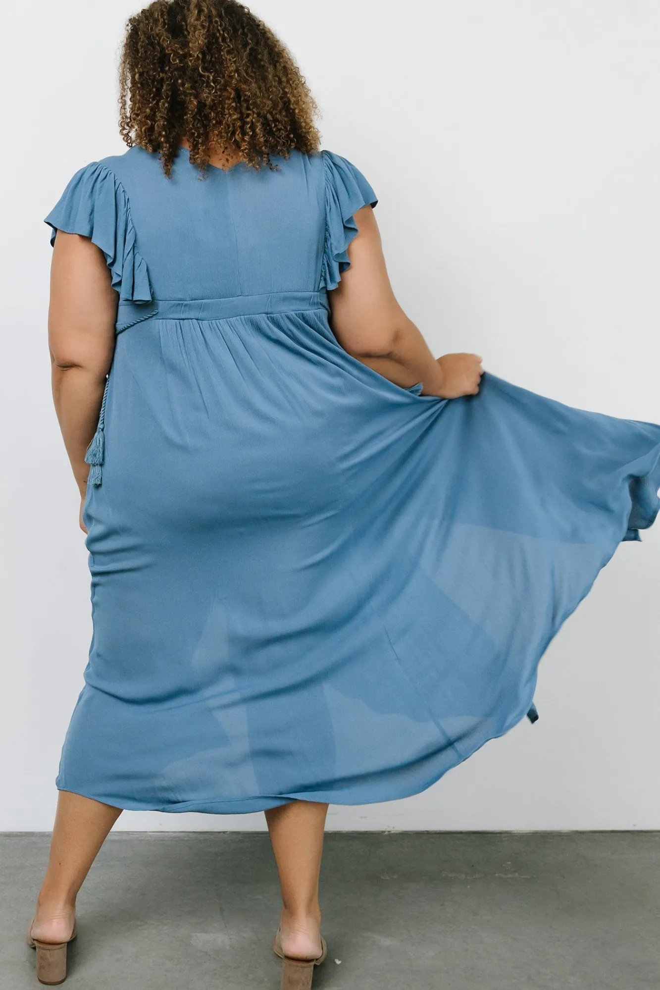 Baltic Born Jennifer Deep V Maxi Dress |