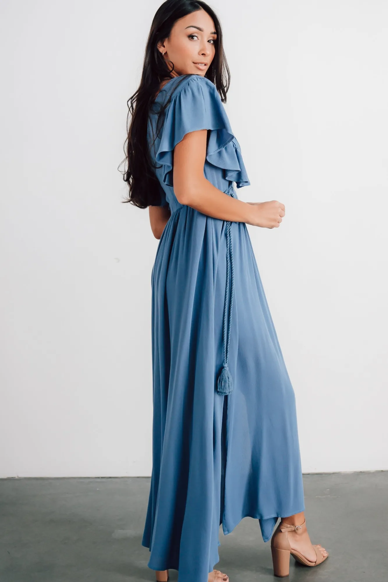 Baltic Born Jennifer Deep V Maxi Dress |