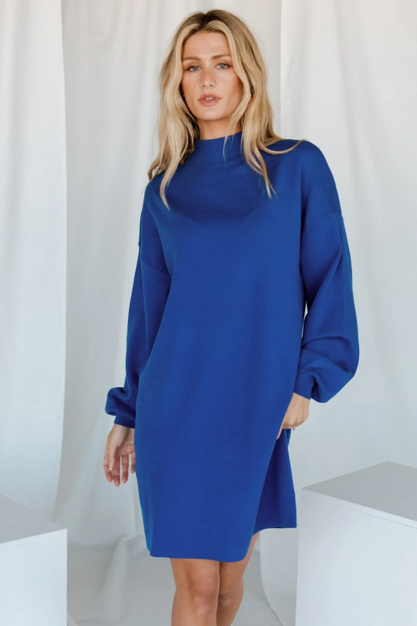 Baltic Born Jennings Sweater Dress | Cobalt Blue