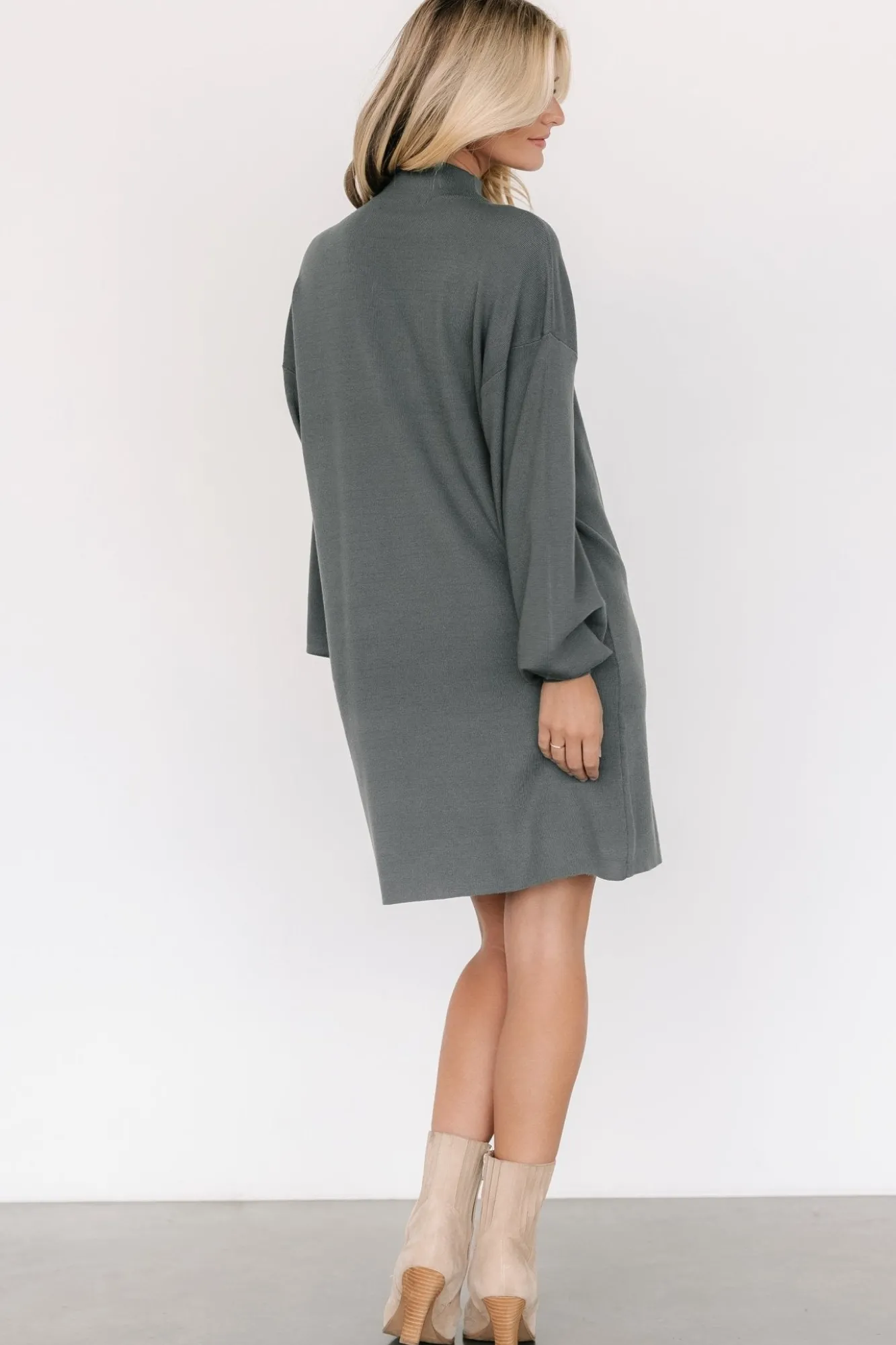 Baltic Born Jennings Sweater Dress | Winter Green