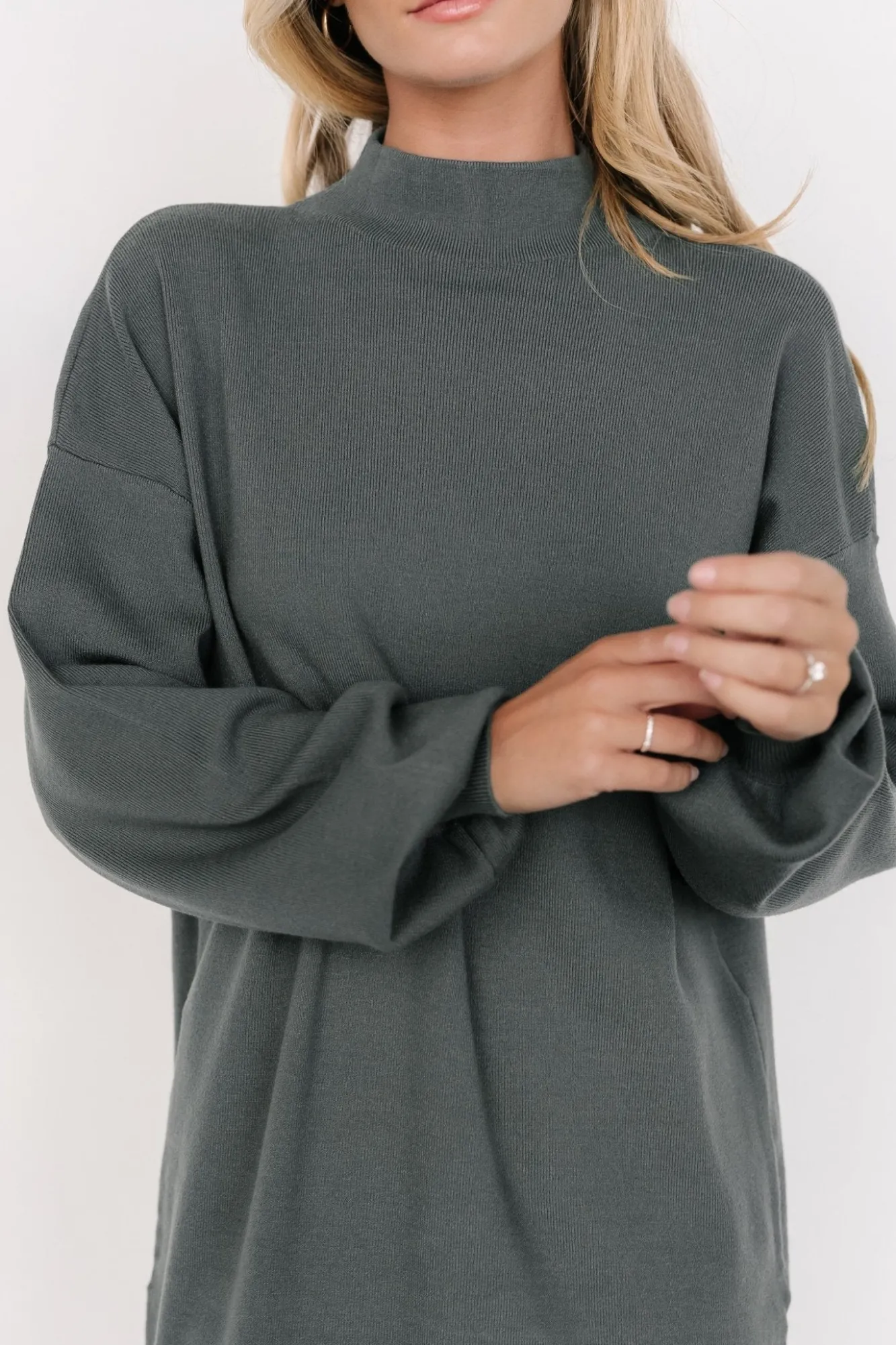 Baltic Born Jennings Sweater Dress | Winter Green