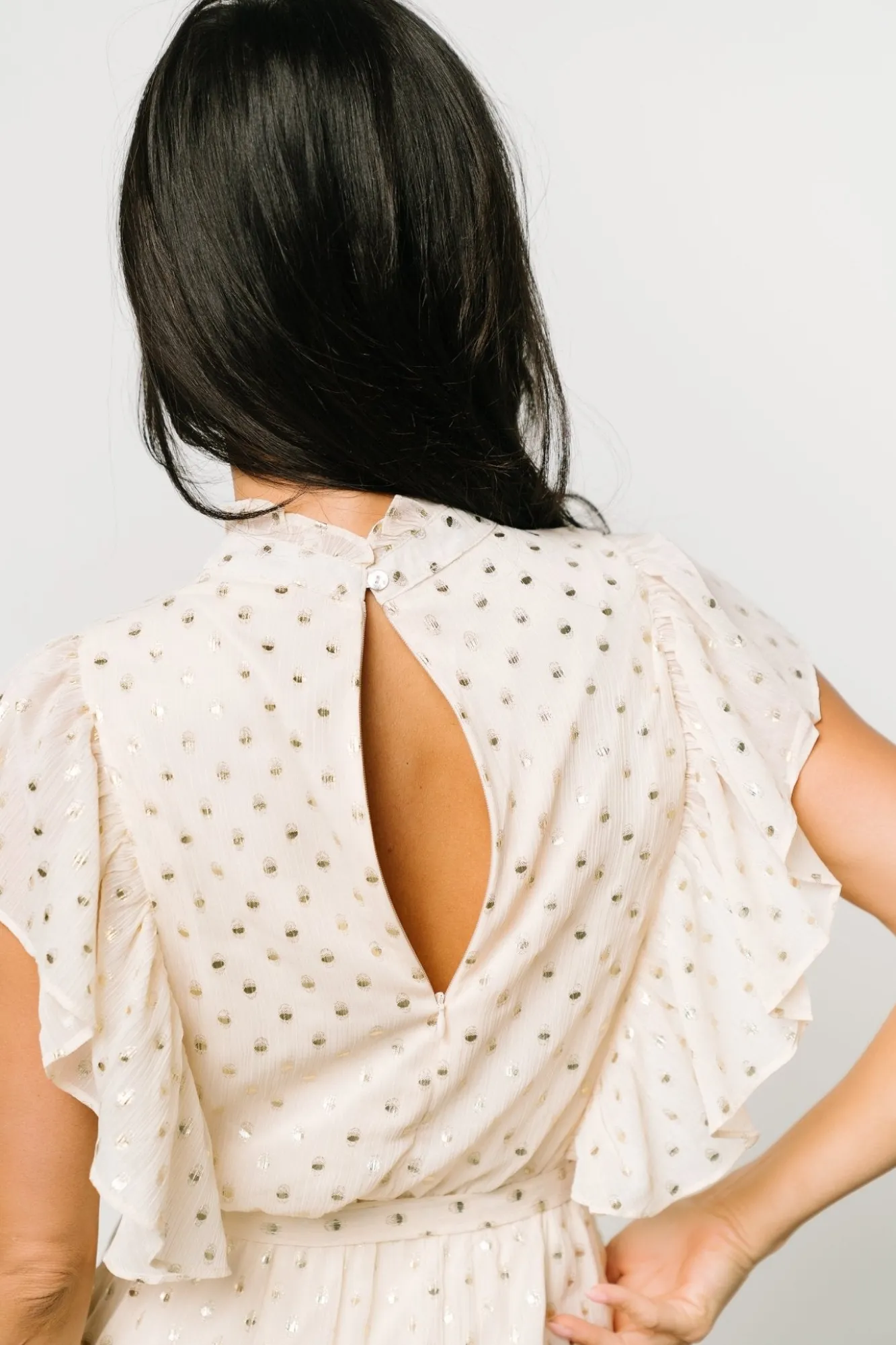 Baltic Born Jerika Midi Dress | Natural + Gold