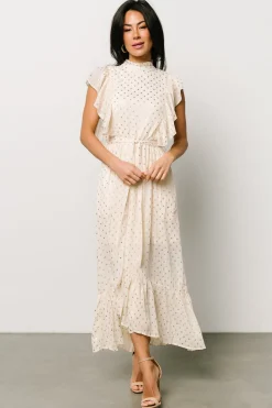 Baltic Born Jerika Midi Dress | Natural + Gold