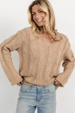 Baltic Born Jordan Cable Knit Sweater |