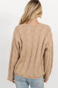 Baltic Born Jordan Cable Knit Sweater |