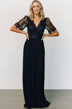 Baltic Born Josephine Pleated Maxi Dress |