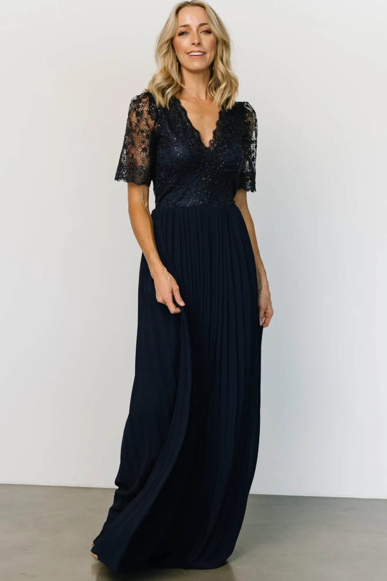 Baltic Born Josephine Pleated Maxi Dress |