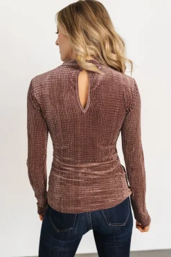 Baltic Born Joss Velvet Top | Dusty Clove