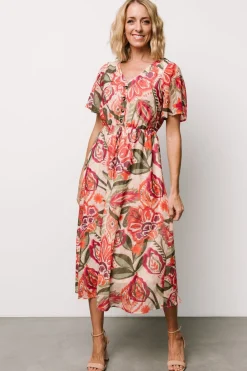 Baltic Born Junie Midi Dress | Multi Print