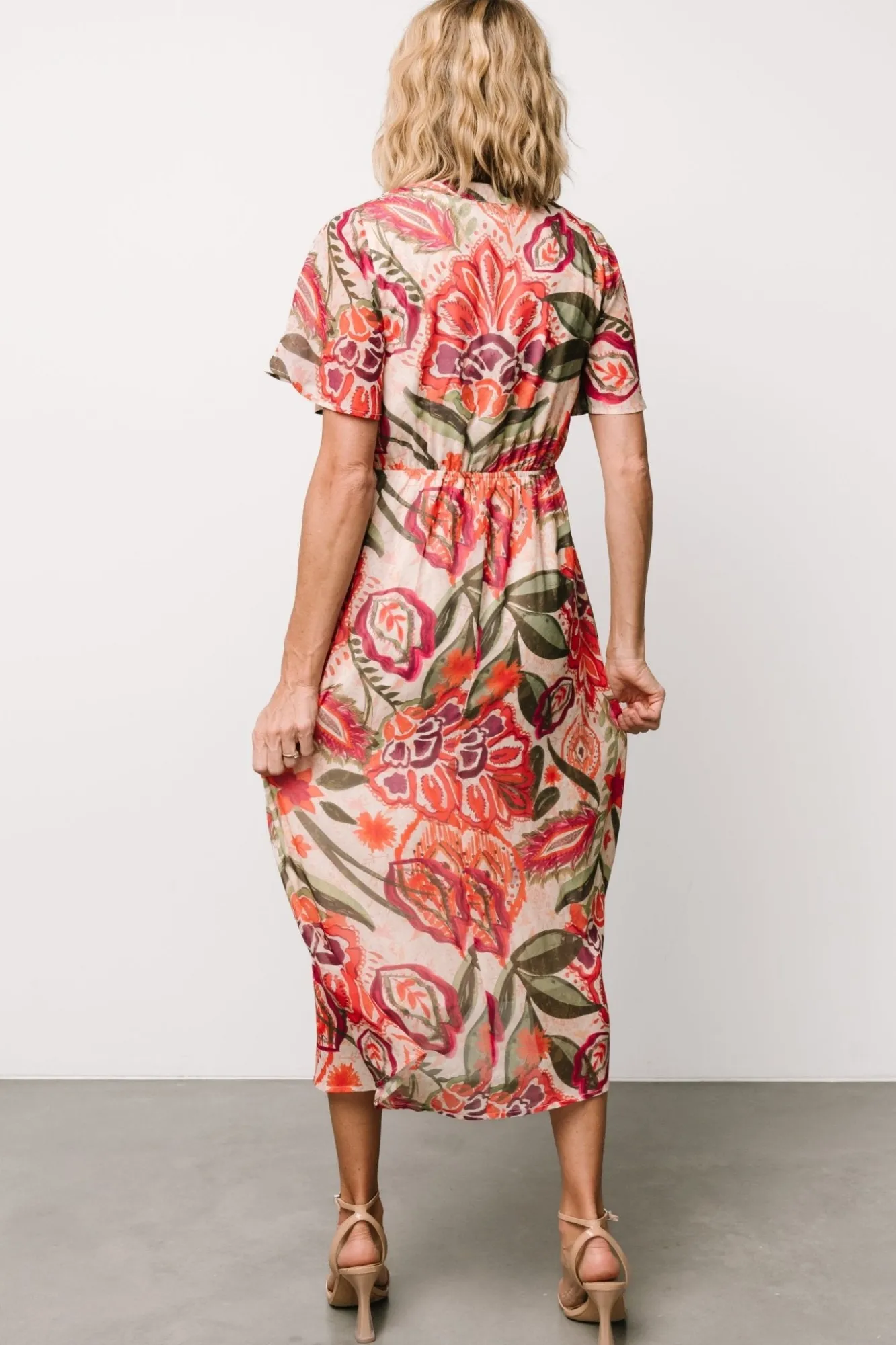 Baltic Born Junie Midi Dress | Multi Print