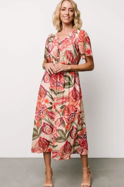 Baltic Born Junie Midi Dress | Multi Print