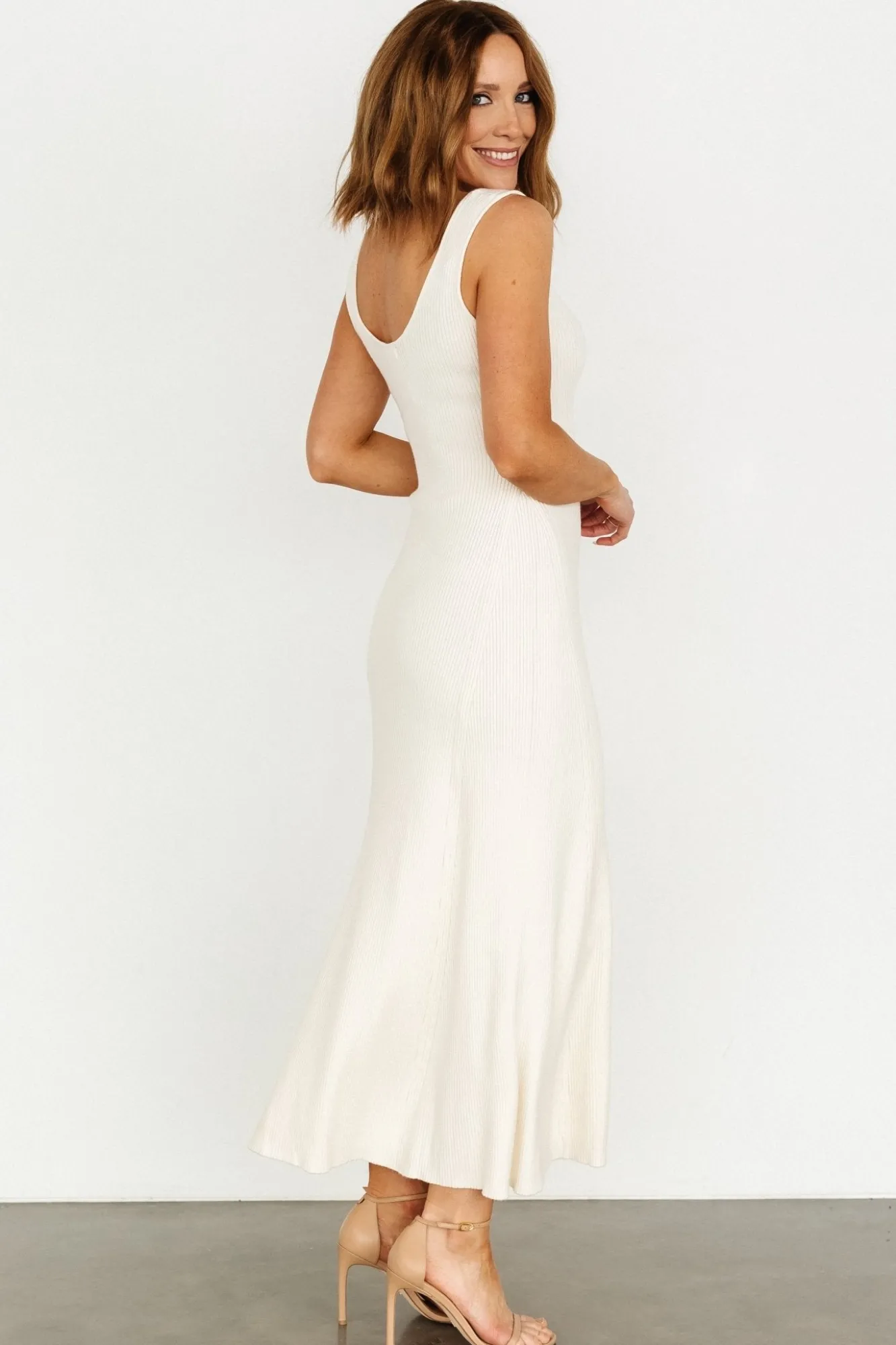 Baltic Born Justine Ribbed Tank Maxi Dress |