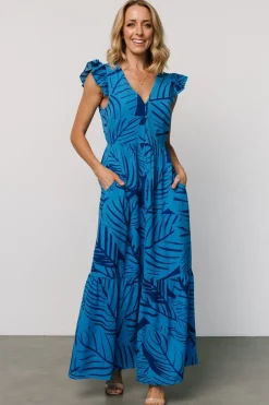 Baltic Born Kaia Button Maxi Dress | Blue Print