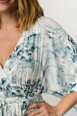 Baltic Born Kalea Maxi Dress | Blue + White