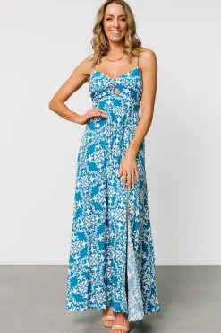 Baltic Born Kali Maxi Dress | Blue + White