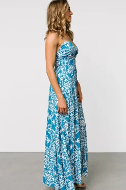 Baltic Born Kali Maxi Dress | Blue + White