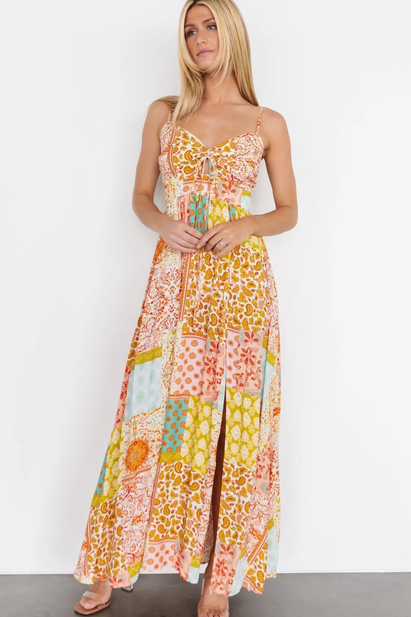 Baltic Born Kamari Tank Maxi Dress | Multi Print