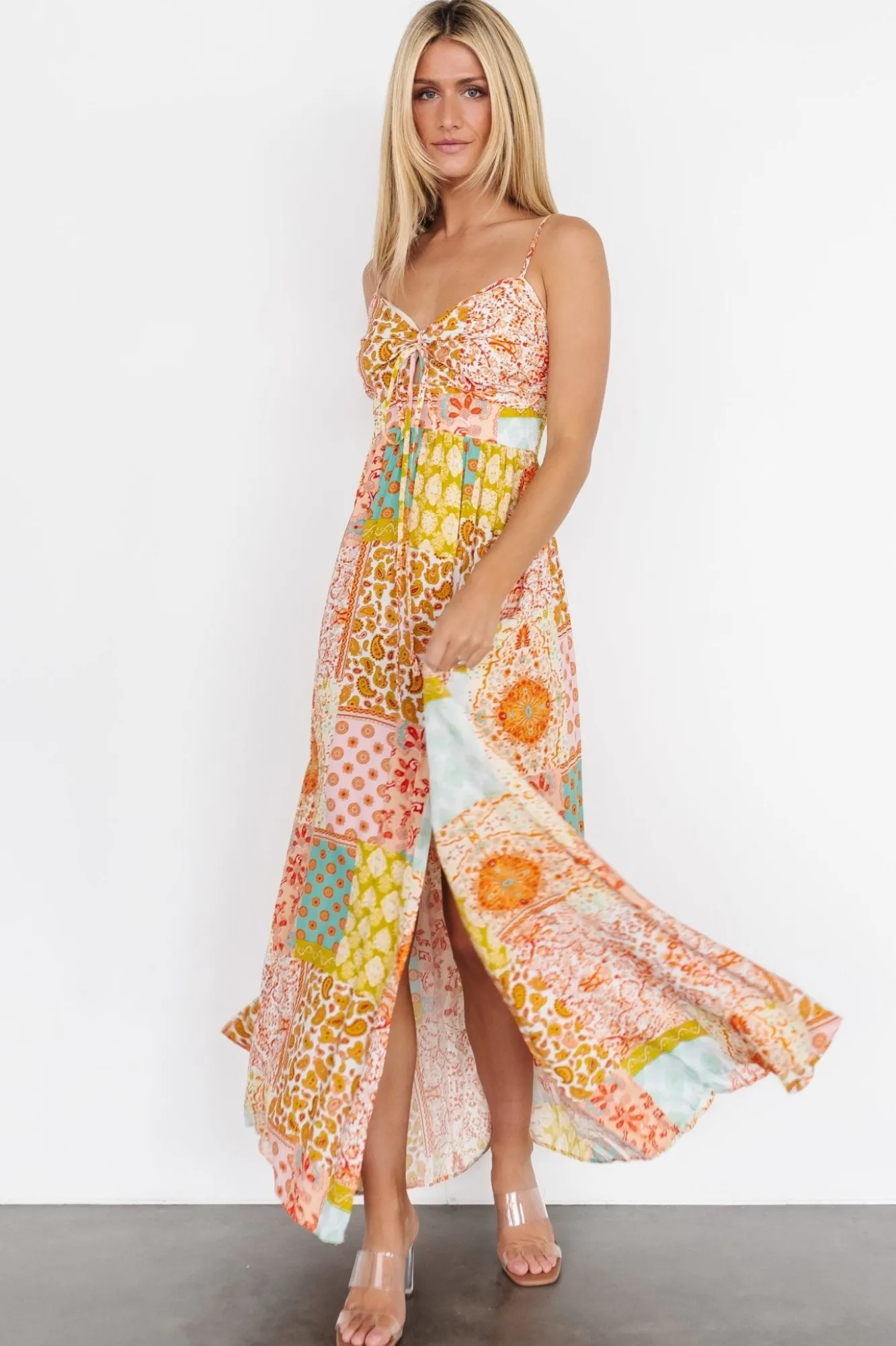 Baltic Born Kamari Tank Maxi Dress | Multi Print