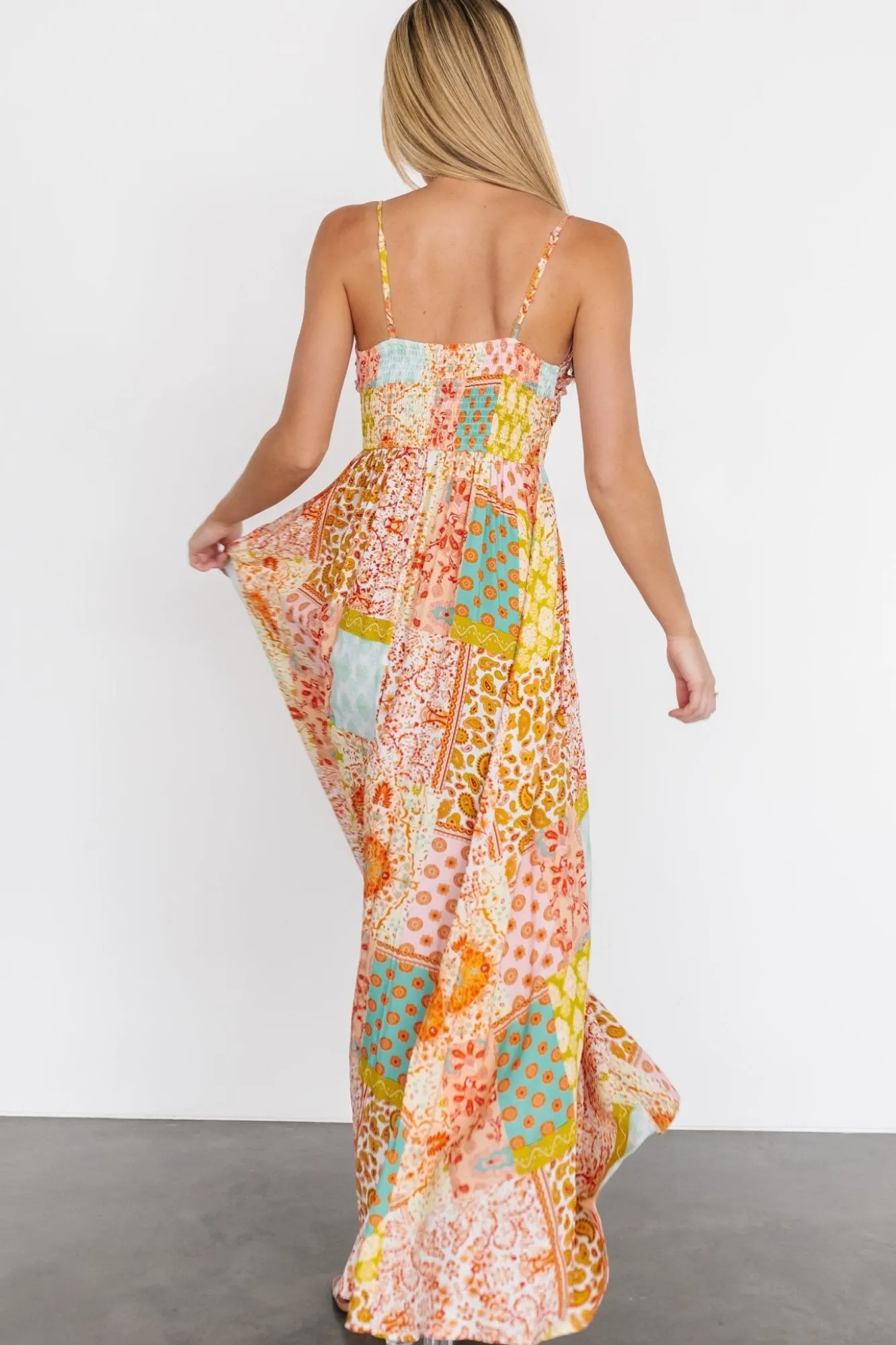 Baltic Born Kamari Tank Maxi Dress | Multi Print