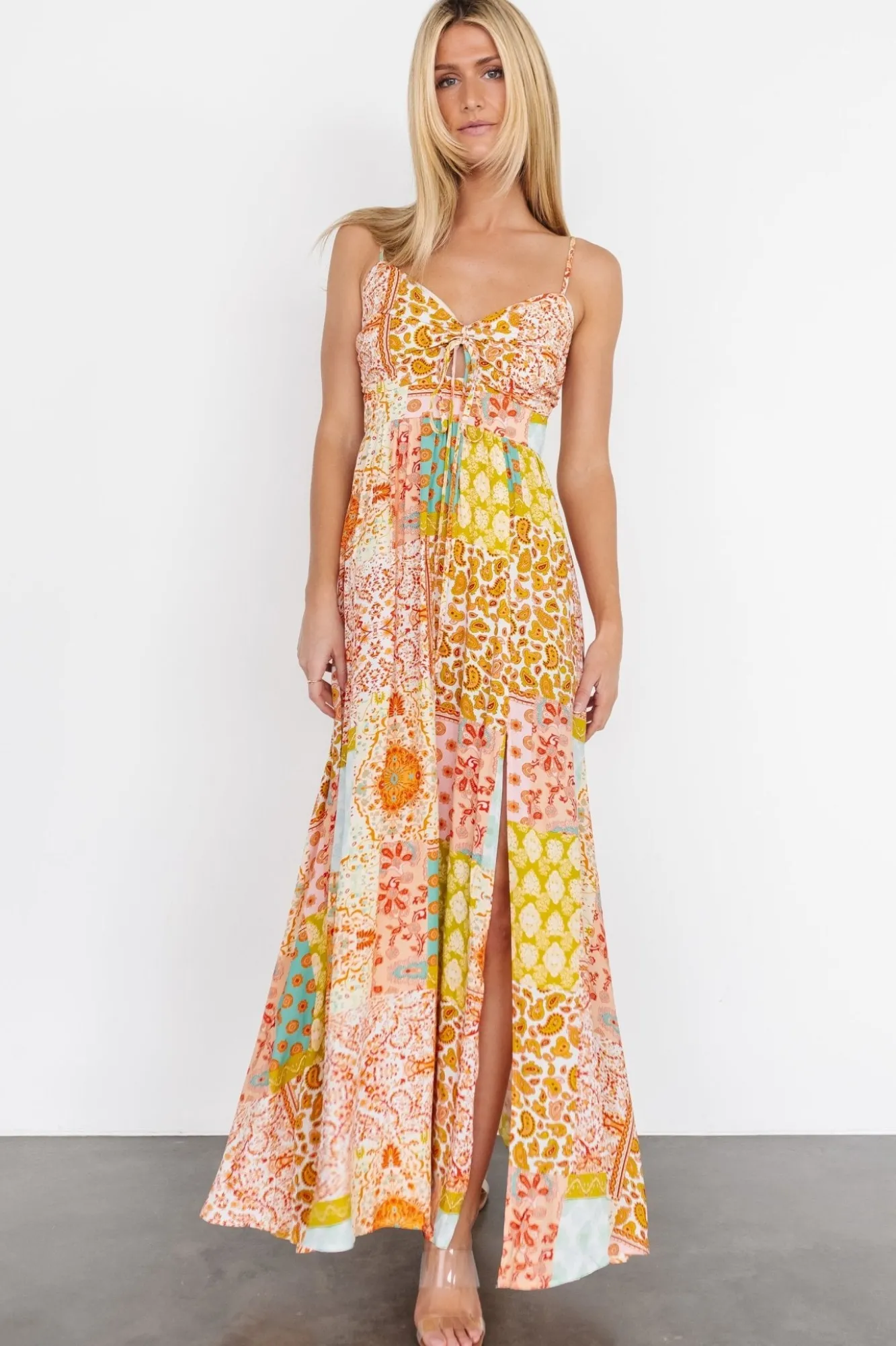 Baltic Born Kamari Tank Maxi Dress | Multi Print