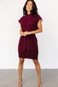 Baltic Born Kambri Cable Knit Sweater Dress |