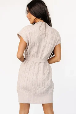 Baltic Born Kambri Cable Knit Sweater Dress |