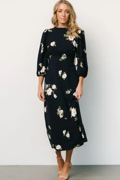 Baltic Born Karalie Maxi Dress | Navy Floral
