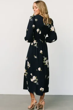 Baltic Born Karalie Maxi Dress | Navy Floral