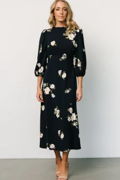Baltic Born Karalie Maxi Dress | Navy Floral