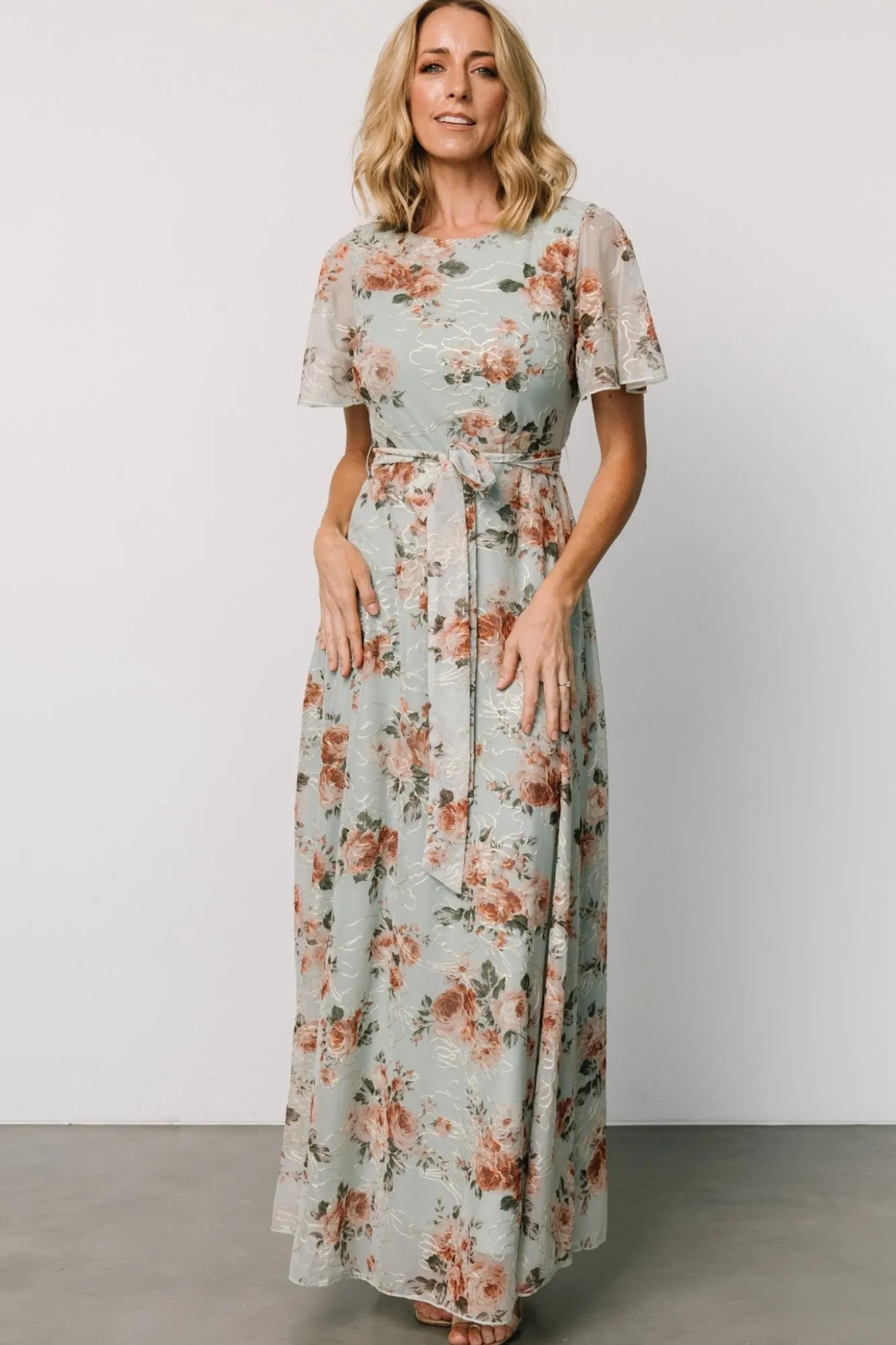 Baltic Born Katalaya Maxi Dress | Sage + Gold