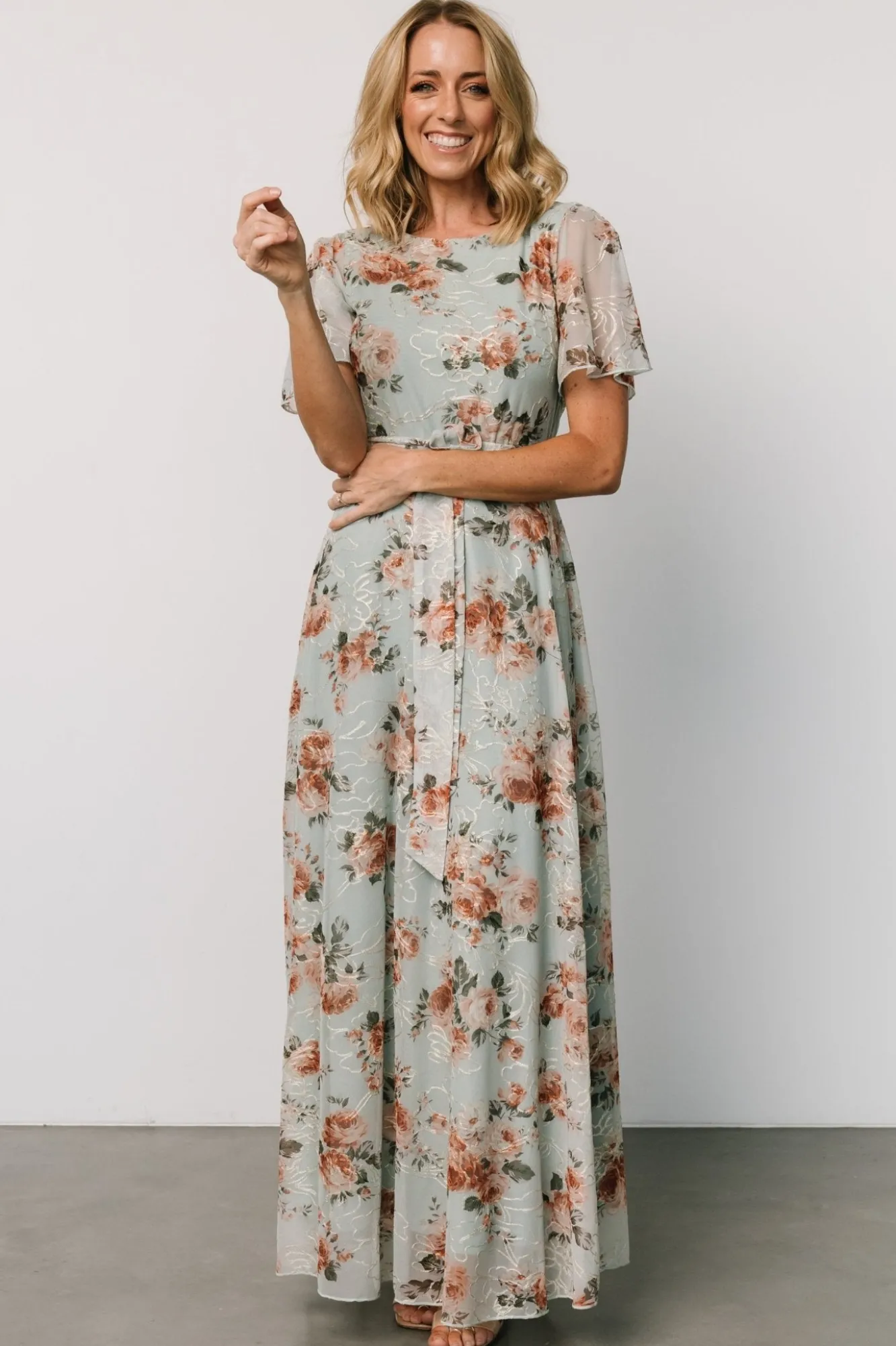 Baltic Born Katalaya Maxi Dress | Sage + Gold