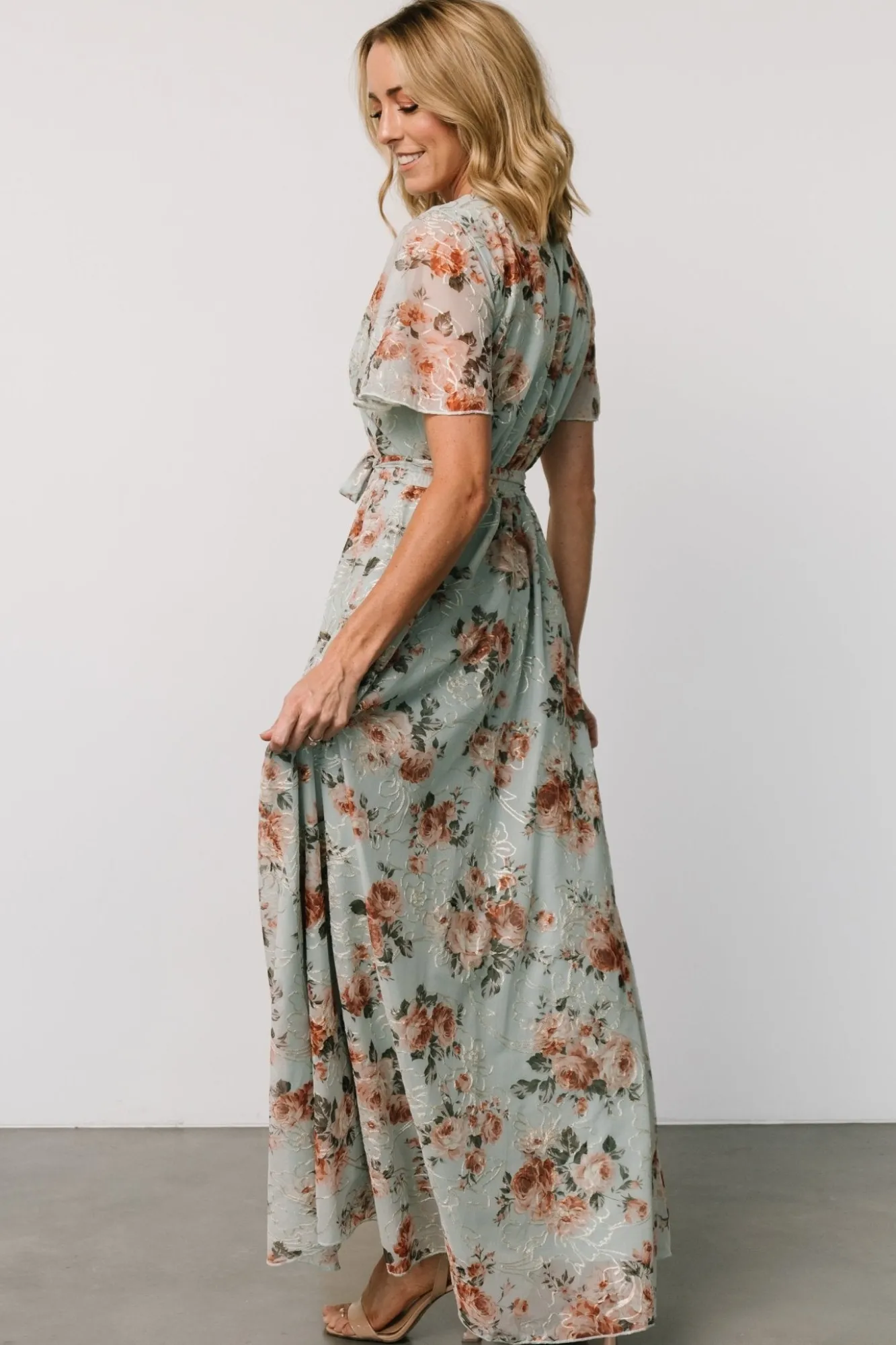 Baltic Born Katalaya Maxi Dress | Sage + Gold