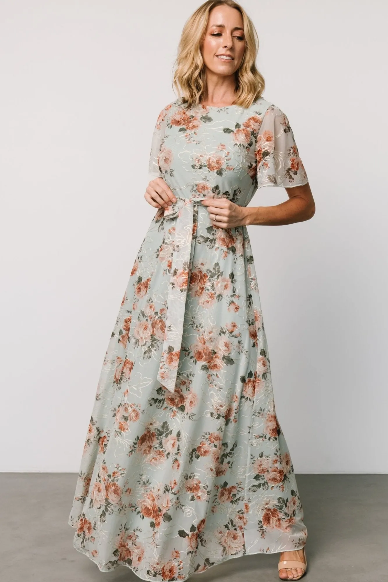Baltic Born Katalaya Maxi Dress | Sage + Gold