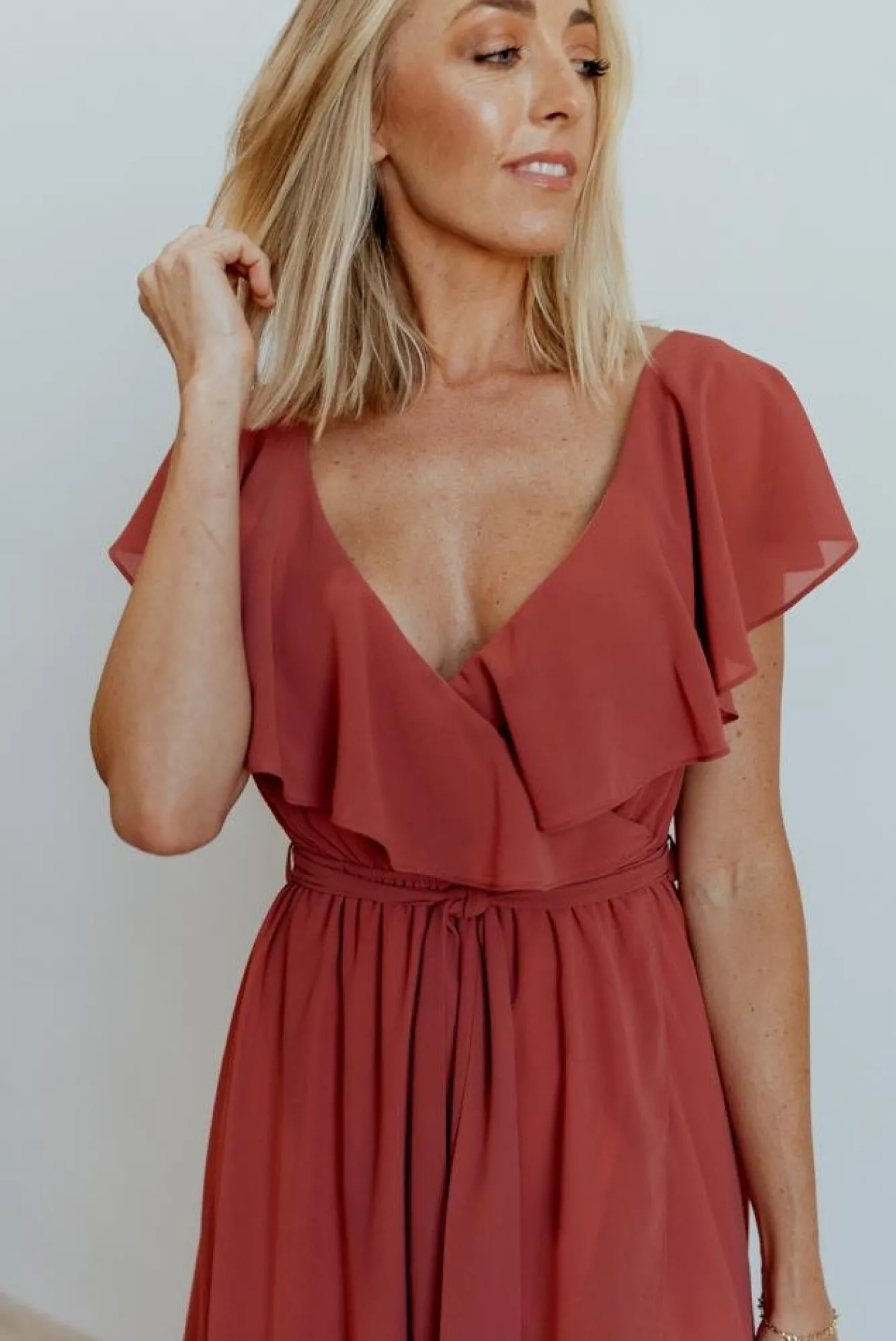 Baltic Born Katya Ruffle Maxi Dress |