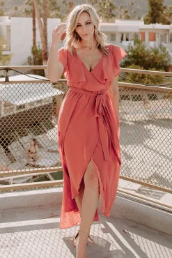 Baltic Born Katya Ruffle Maxi Dress |