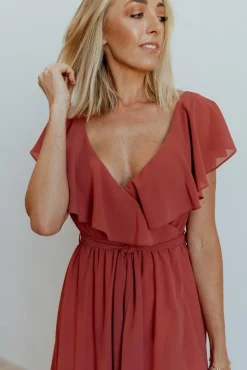 Baltic Born Katya Ruffle Maxi Dress |