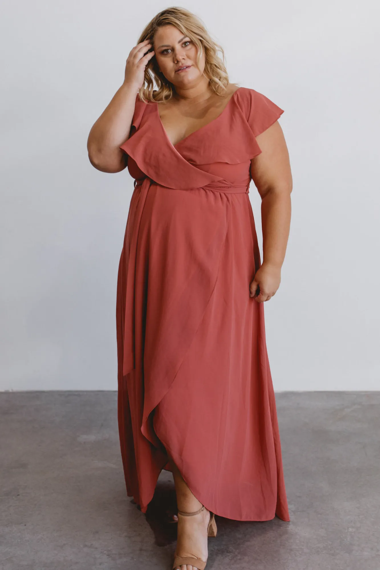 Baltic Born Katya Ruffle Maxi Dress |