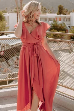 Baltic Born Katya Ruffle Maxi Dress |