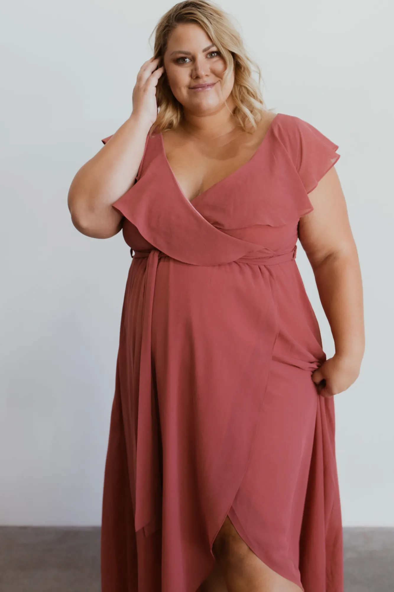 Baltic Born Katya Ruffle Maxi Dress |