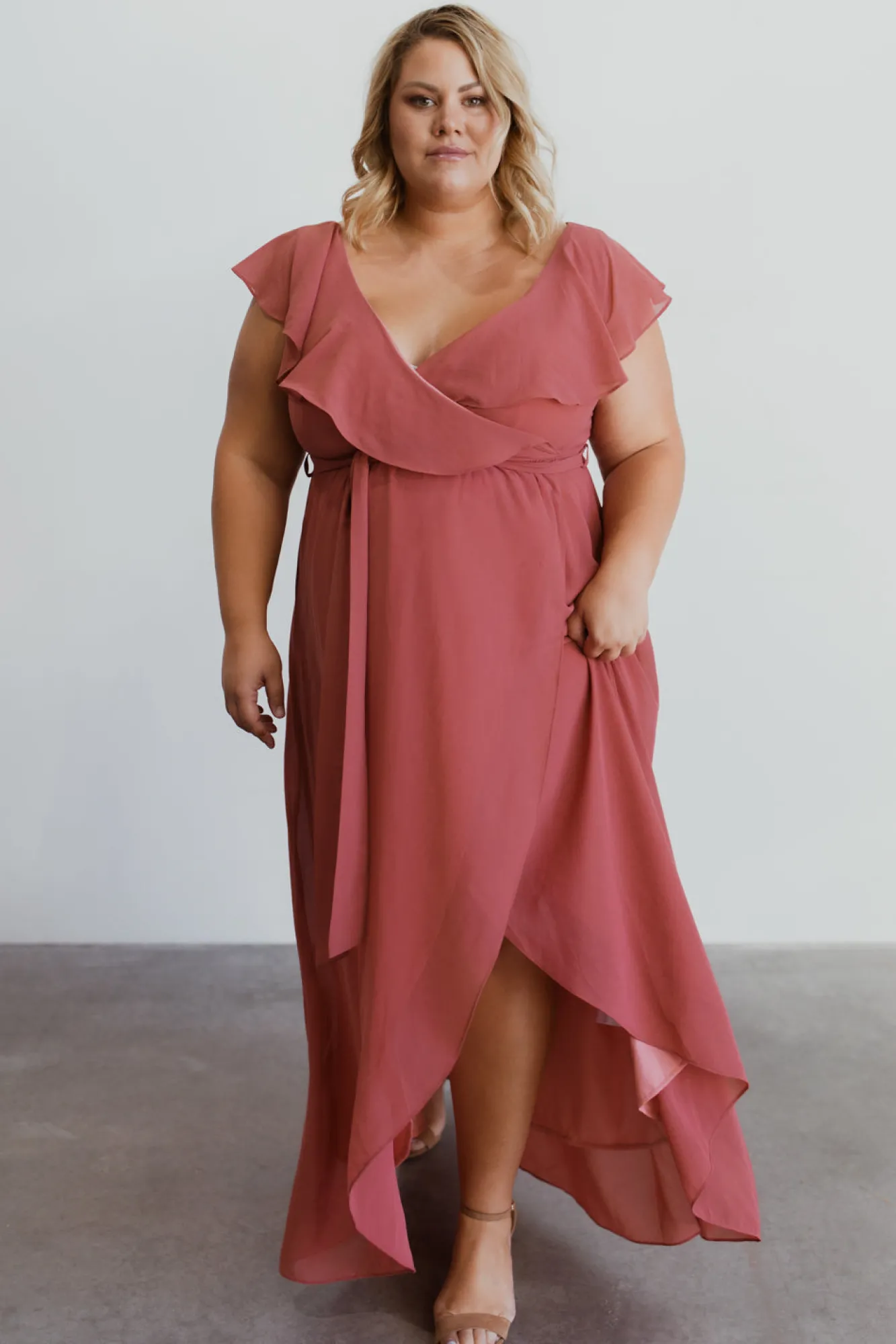 Baltic Born Katya Ruffle Maxi Dress |