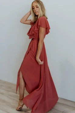 Baltic Born Katya Ruffle Maxi Dress |