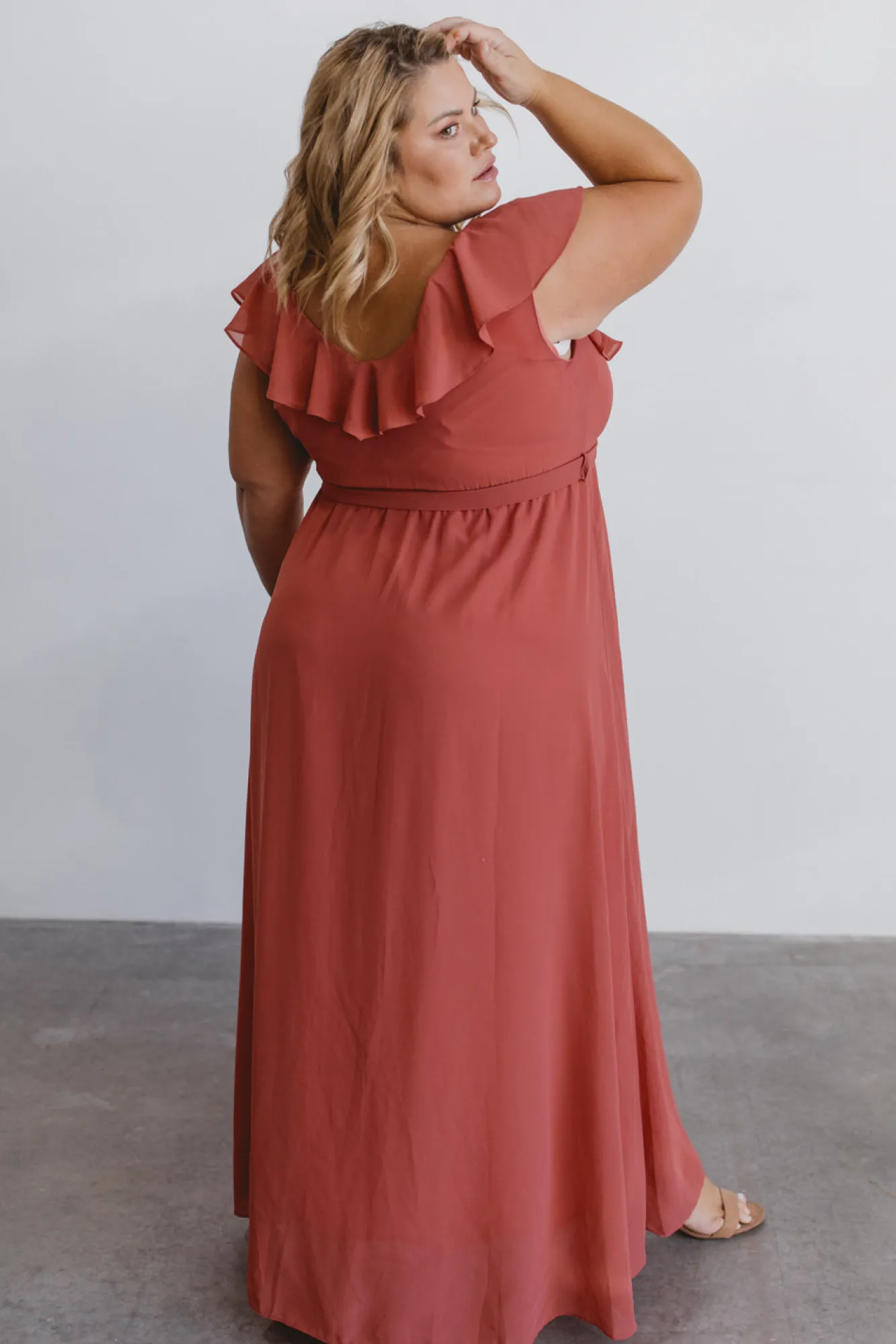 Baltic Born Katya Ruffle Maxi Dress |