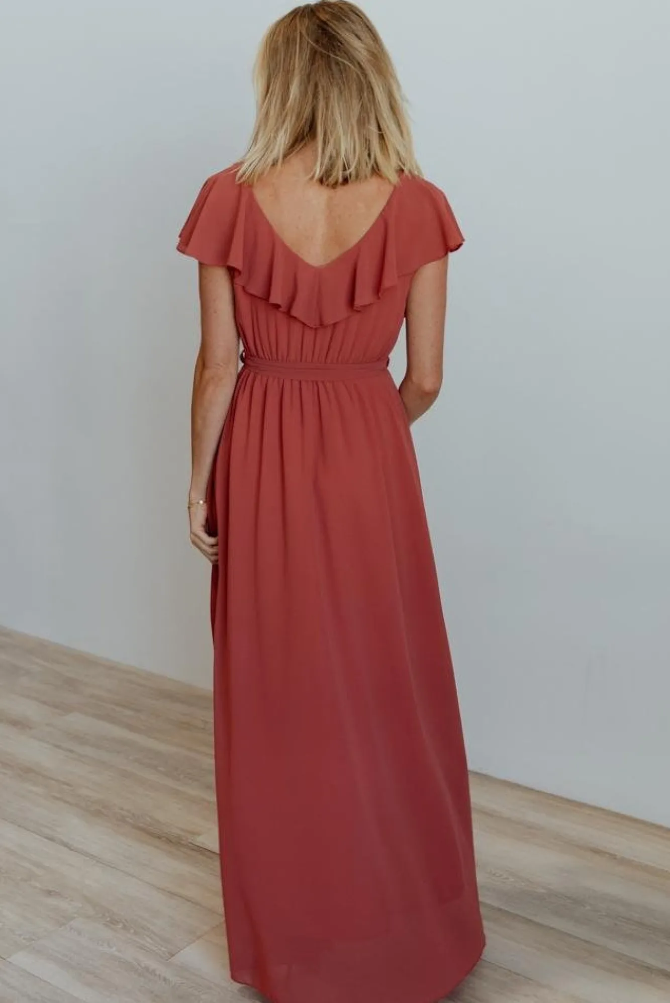 Baltic Born Katya Ruffle Maxi Dress |